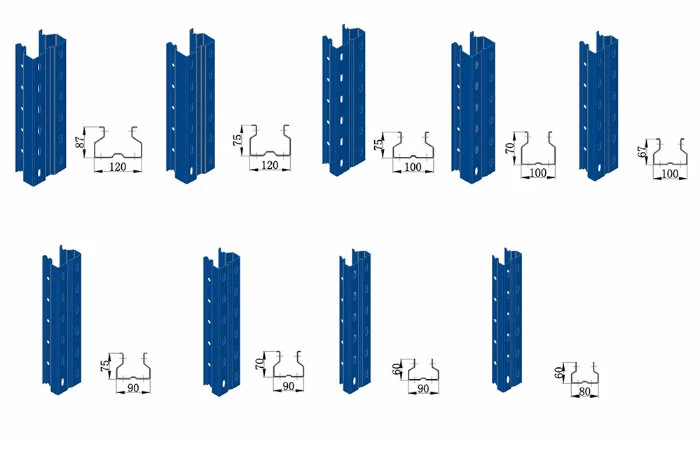 Steel Roller Warehouse Gravity Slide Storage Racking for Pallet Flow