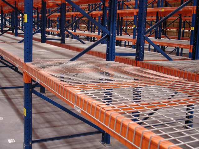 Warehouse Pallet Rack Storage Support Wire Mesh Decking Panels Welforack