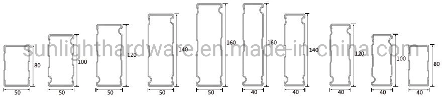 Very Narrow Aisle Warehouse Rack Vna Pallet Racking for Warehouse Storage System