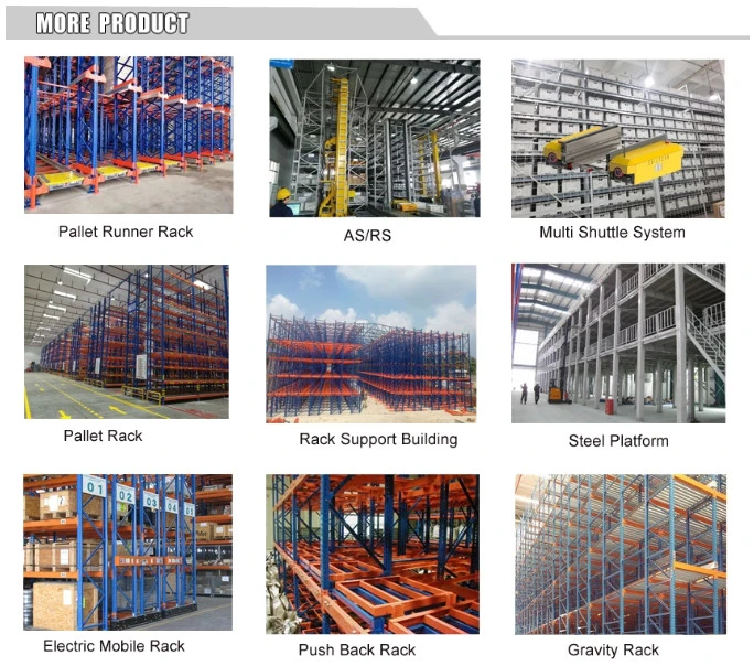 Industrial Vna Pallet Racking Metal Heavy Duty Warehouse Rack