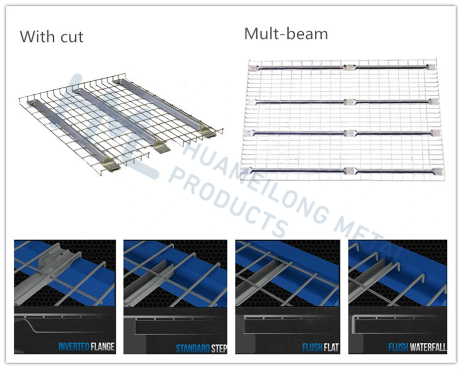 in Stock Heavy Duty Industrial Steel Metal Wire Mesh Decking Panel for Pallet Racking