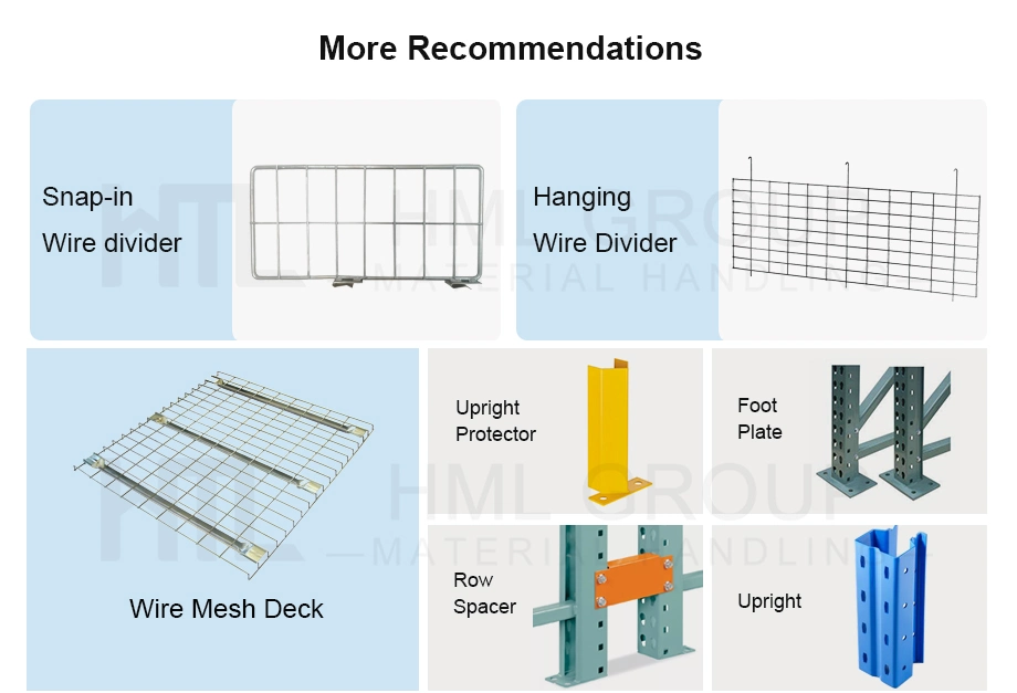 Heavy Duty Warehouse Pallet Support Bar on Racking