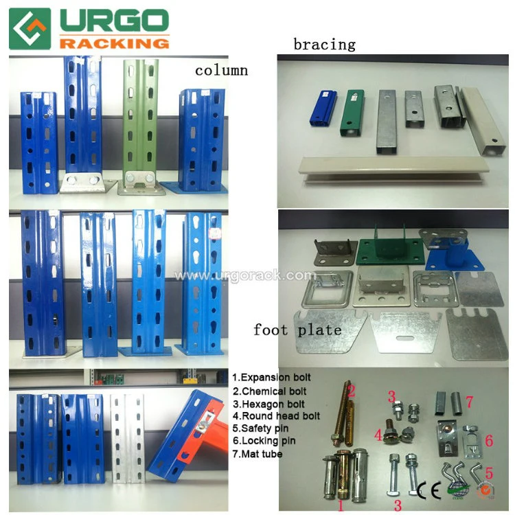 New Design Gravity Roller Pallet Flow Rack for Warehouse Use