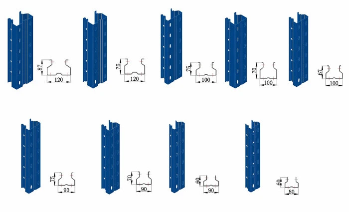 Heavy Duty Metal Mobile Pallet Rack for Industrial Warehouse Storage