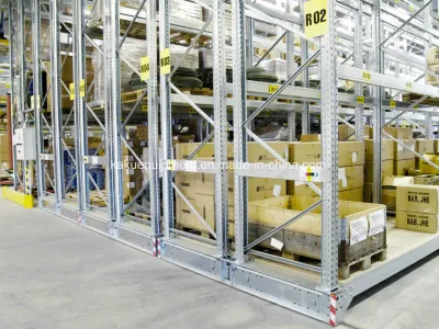 Heavy Duty Metal Mobile Pallet Racking for Warehouse Storage