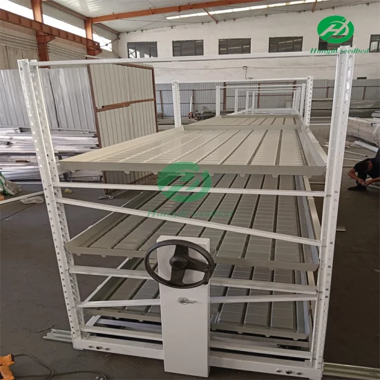 Mobile Hydroponic Growing System Vertical Plant Growing Rack Vertical Rack Multi-Layer Pallet