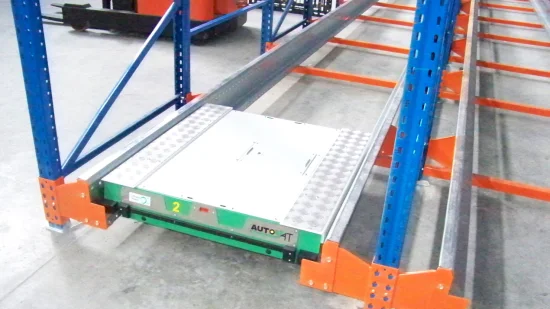 Warehouse Economic Flexible Heavy Duty 4 Ways Radio Shuttle Pallet Rack