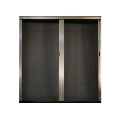 DIY Screen System Wire Mesh Foldable Screen Aluminium Pleated Mosquito Door