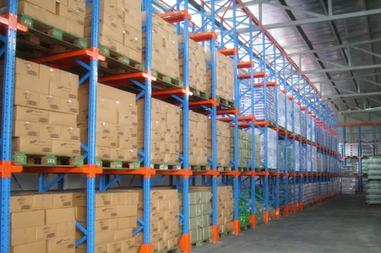 Customized Heavy Duty Drive in Pallet Racking for Cold Warehouse Storage